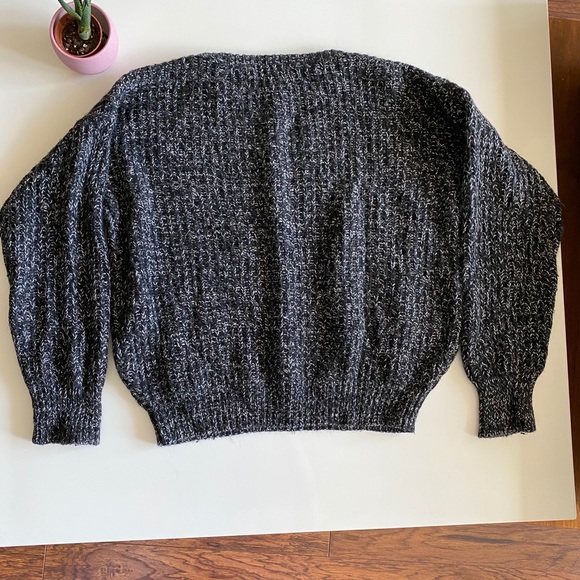 Aritzia ~ TNA Grouse Marled Knit Wool Sweater - Picture 8 of 9